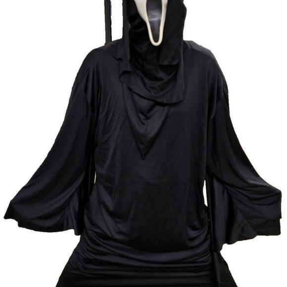 Scream Costume Scary Ghost Face Mask‎ Halloween Adult & Kid - Picture 6 of 14